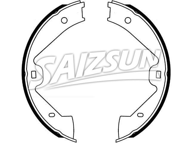 刹车蹄片 Brake Shoe Set:958 352 925 00
