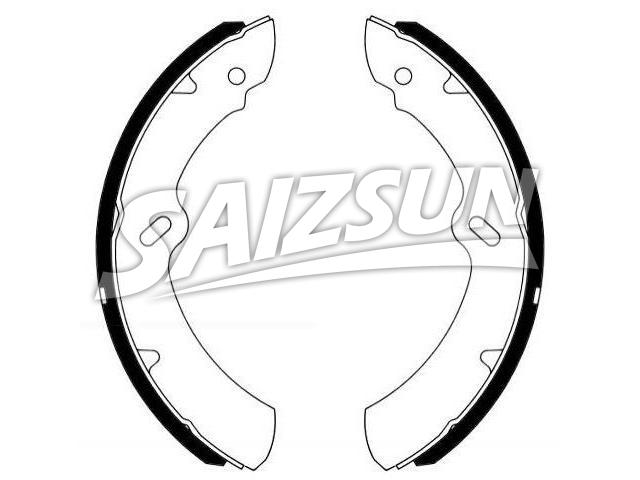 刹车蹄片 Brake Shoe Set:04494-87307-000