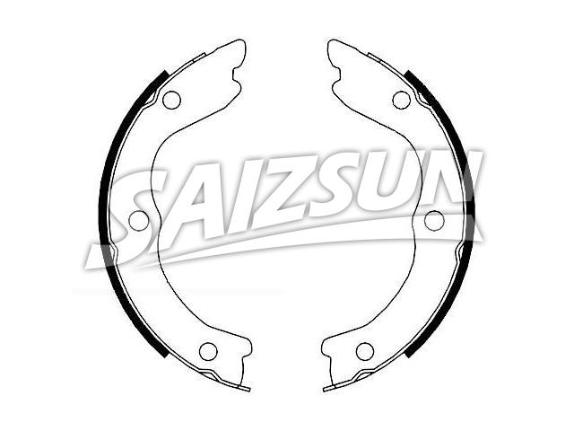 刹车蹄片 Brake Shoe Set:44060-8H725