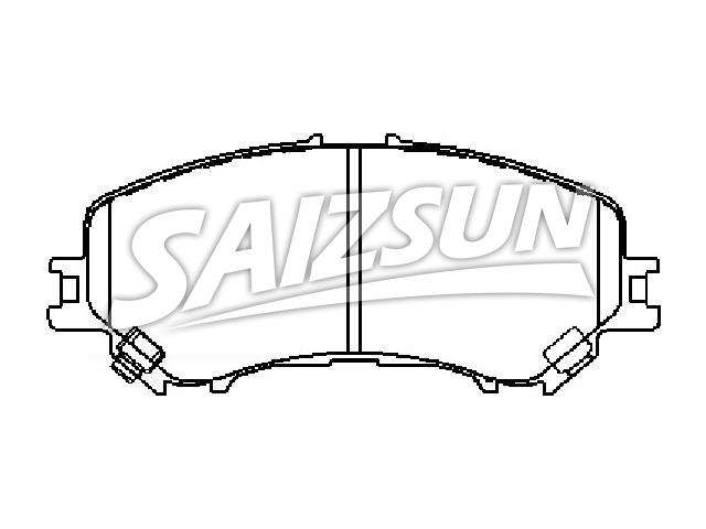 刹车片 Brake Pad Set:D1060-4BA0A