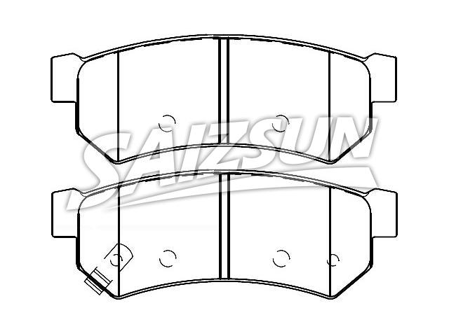 刹车片 Brake Pad Set:95280739