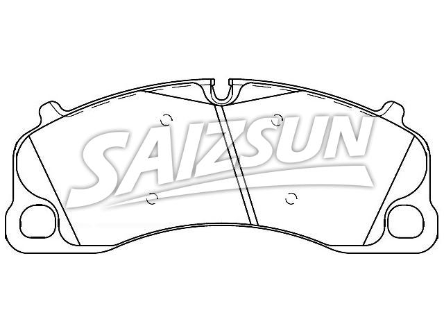 刹车片 Brake Pad Set:991.351.947.02