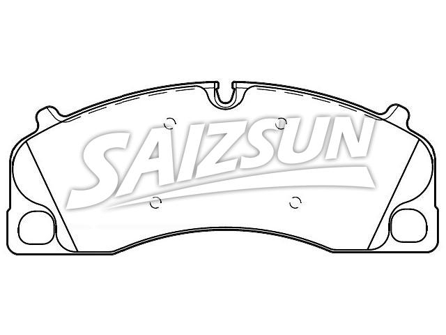 刹车片 Brake Pad Set:991 351 948 01