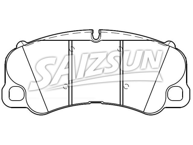 刹车片 Brake Pad Set:991.351.946.01