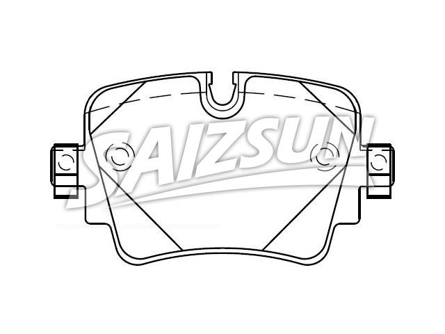 刹车片 Brake Pad Set:T2R7945