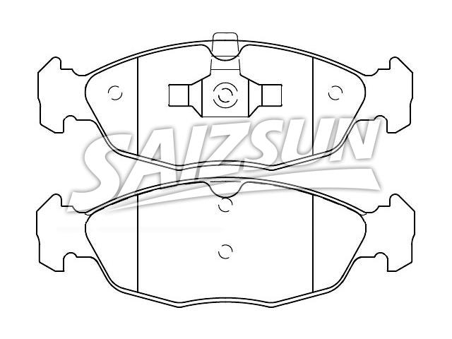 刹车片 Brake Pad Set:94668215