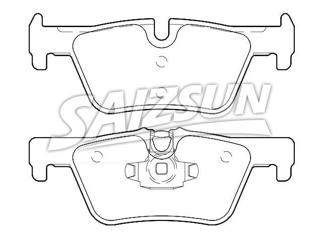刹车片 Brake Pad Set:34 21 6 850 569