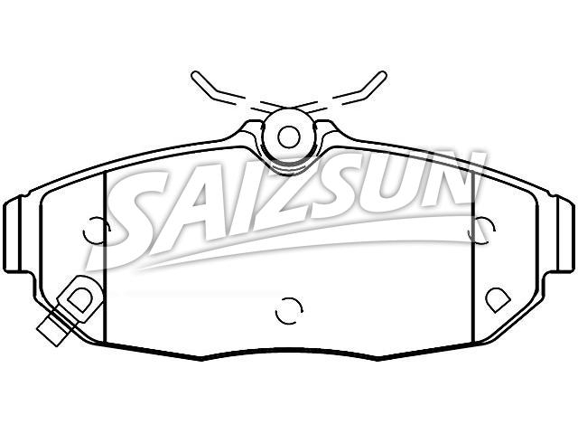 刹车片 Brake Pad Set:CR3Z-2200-A
