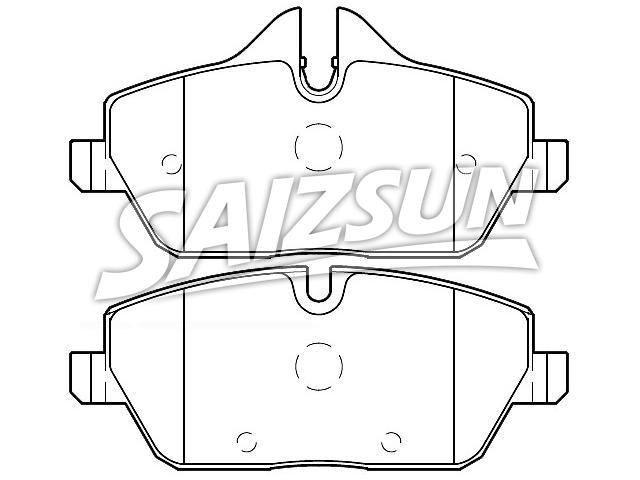 刹车片 Brake Pad Set:34 11 6 862 309