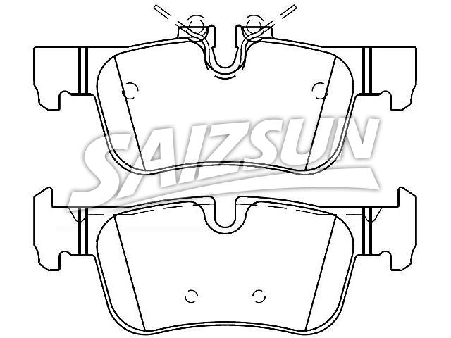 刹车片 Brake Pad Set:34 21 6 859 917