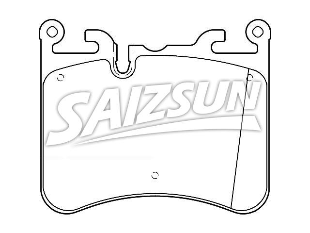 刹车片 Brake Pad Set:T2R11424