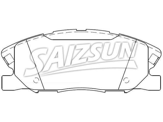 刹车片 Brake Pad Set:68245089AA