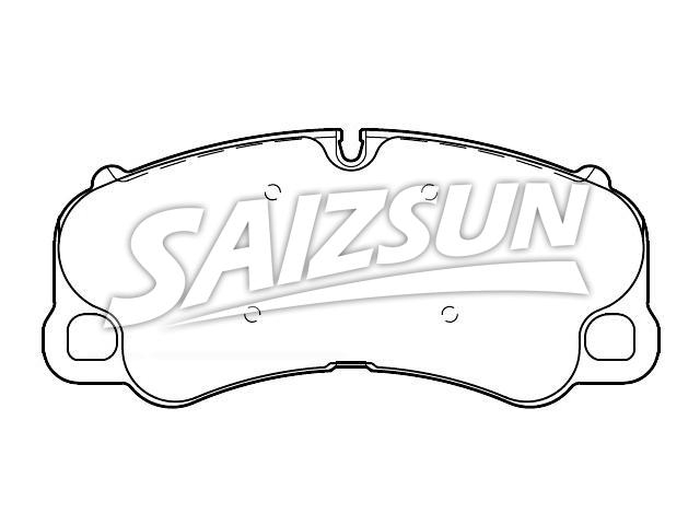 刹车片 Brake Pad Set:991.351.949.81