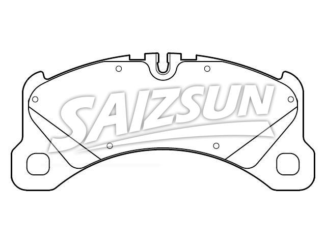 刹车片 Brake Pad Set:95B 698 151 G