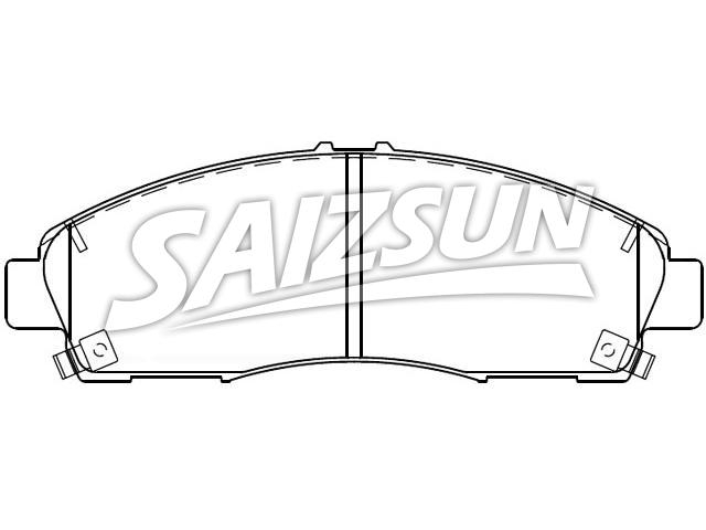 刹车片 Brake Pad Set:45022-TY3-A01
