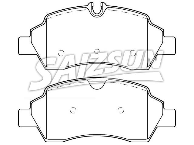刹车片 Brake Pad Set:CK4Z-2200-A