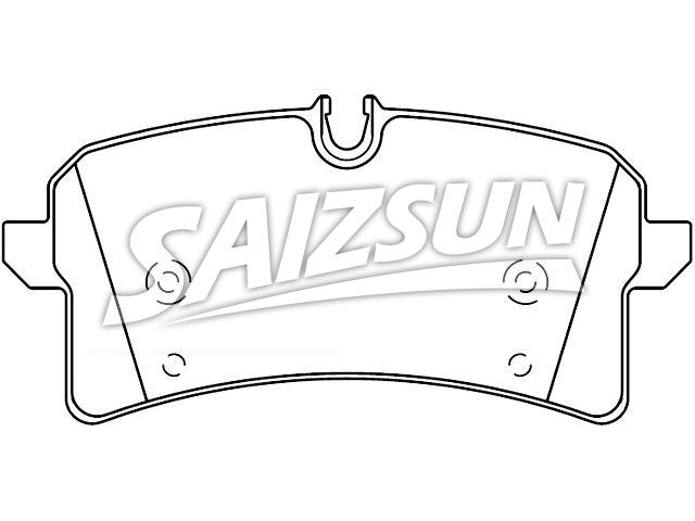 刹车片 Brake Pad Set:95B 698 451