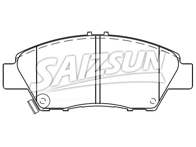 刹车片 Brake Pad Set:45022-T5R-A01
