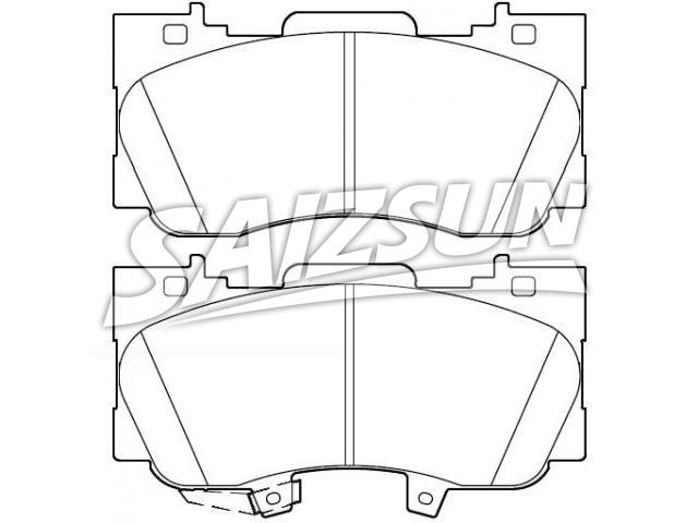 刹车片 Brake Pad Set:FR3Z-2001-A