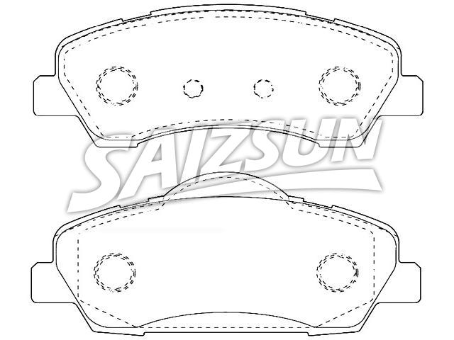 刹车片 Brake Pad Set:1608691380