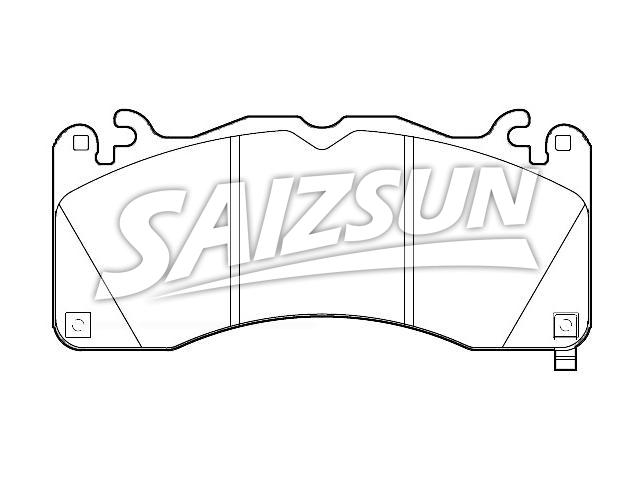 刹车片 Brake Pad Set:FR3Z-2001-H