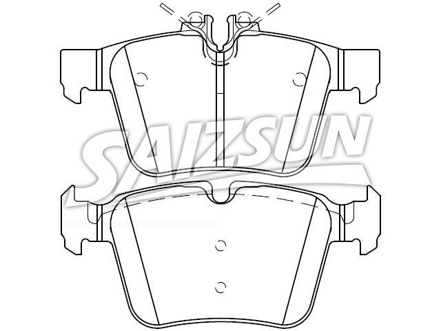 刹车片 Brake Pad Set:008 420 14 20