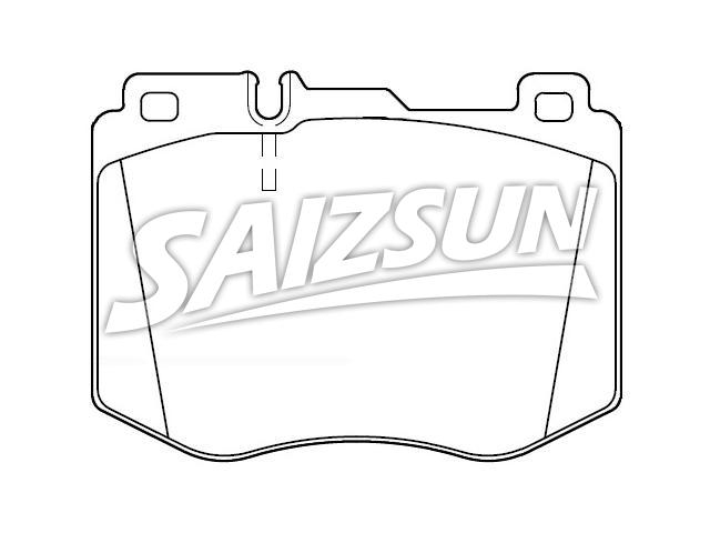 刹车片 Brake Pad Set:008 420 19 20