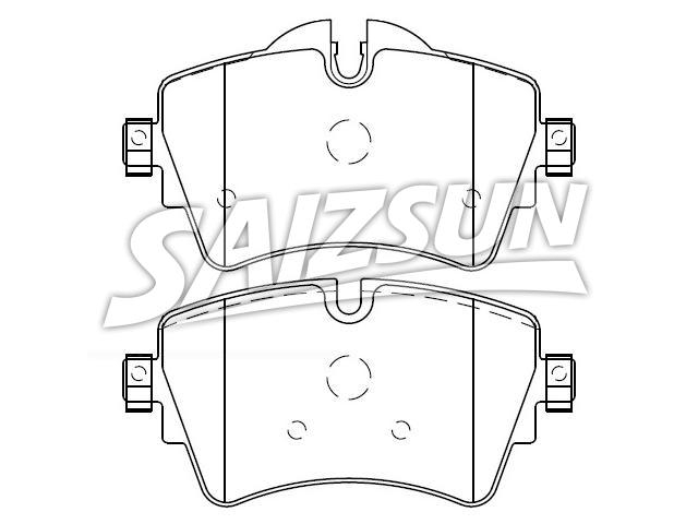 刹车片 Brake Pad Set:34 10 6 863 293