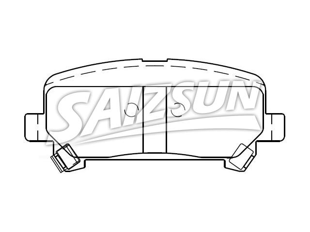 刹车片 Brake Pad Set:94778650