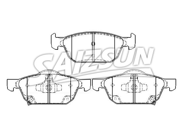 刹车片 Brake Pad Set:45022-TV2-E01