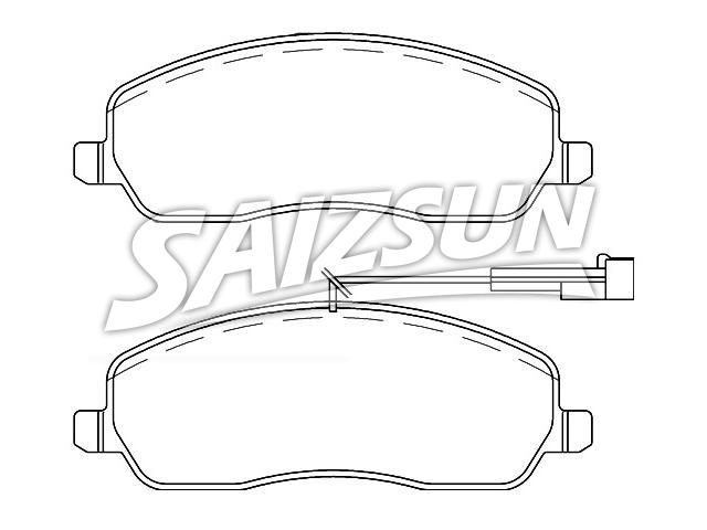 刹车片 Brake Pad Set:77362142