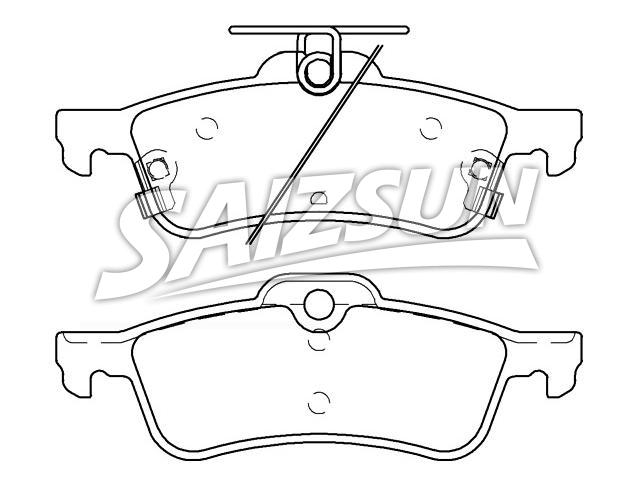 刹车片 Brake Pad Set:43022-TV0-E01