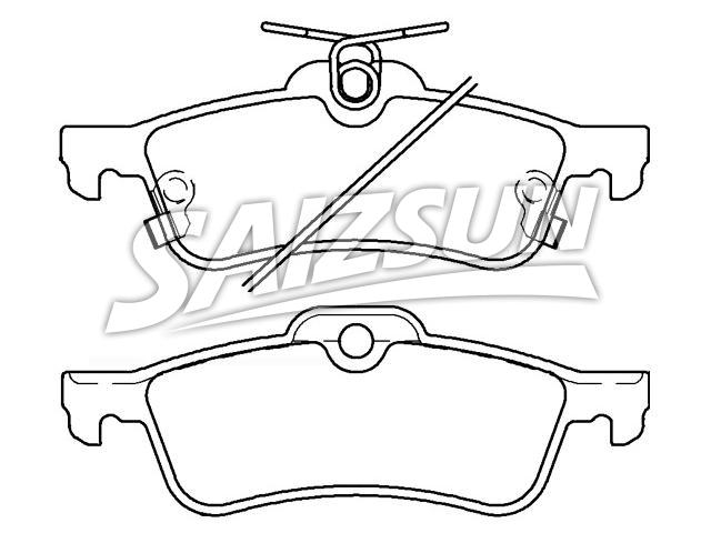 刹车片 Brake Pad Set:04466-0D010