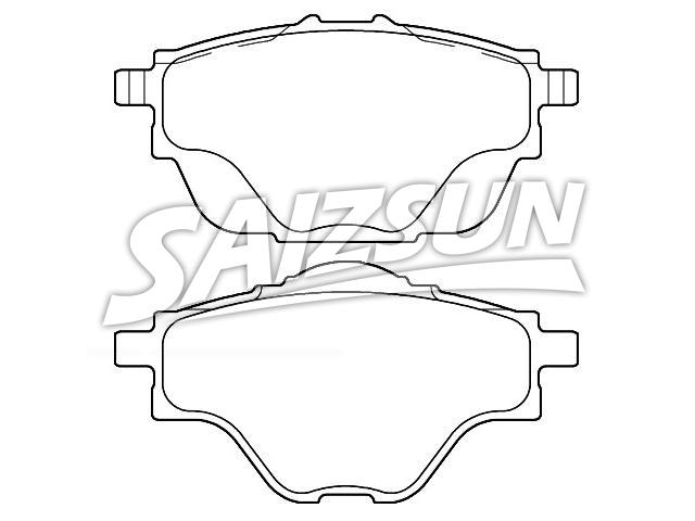 刹车片 Brake Pad Set:16 090 009 80