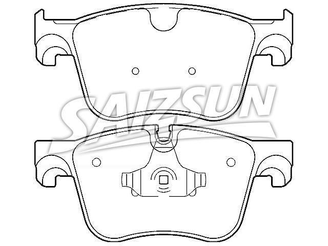 刹车片 Brake Pad Set:16 098 985 80