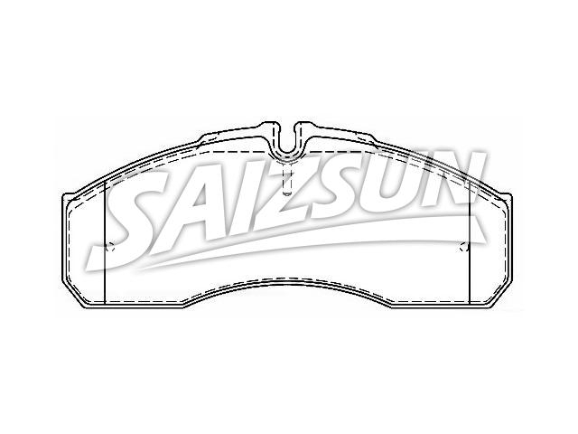 刹车片 Brake Pad Set:003 420 46 20