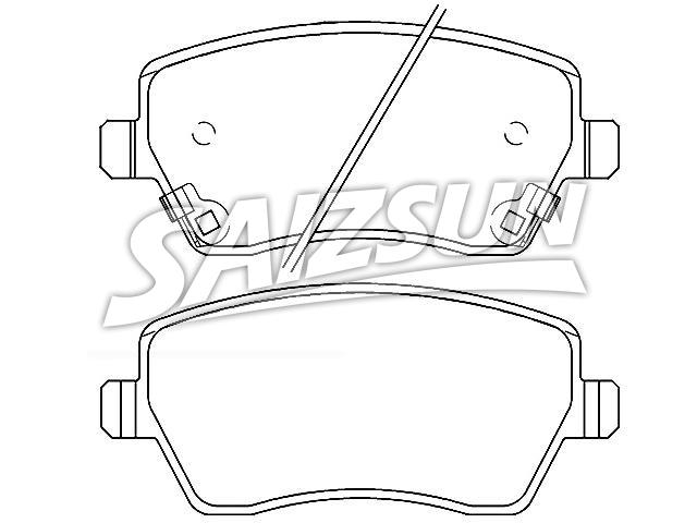 刹车片 Brake Pad Set:D1060-1HA0A