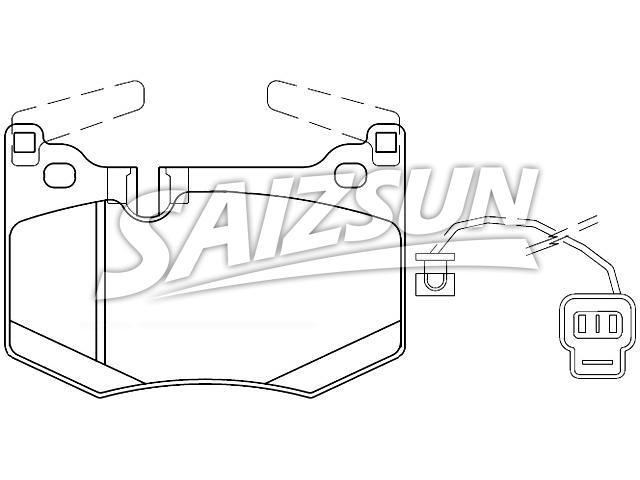 刹车片 Brake Pad Set:04466-0W070