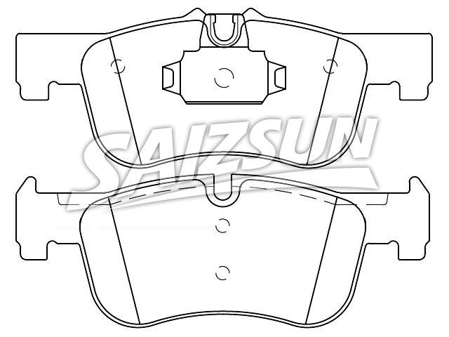 刹车片 Brake Pad Set:34 11 6 858 910