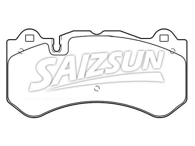 刹车片 Brake Pad Set:004 420 84 20