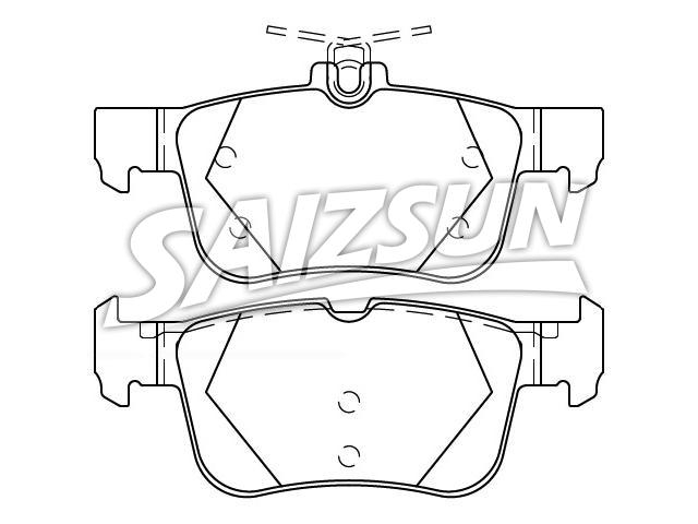 刹车片 Brake Pad Set:DG9Z-2200-F