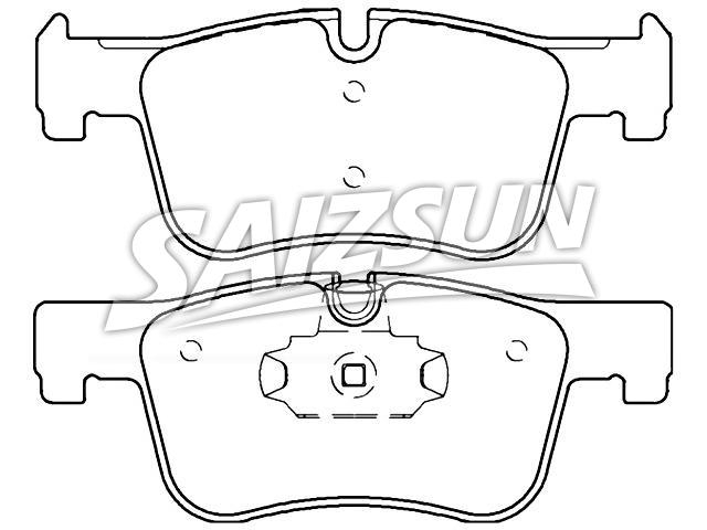 刹车片 Brake Pad Set:34 11 6 874 331