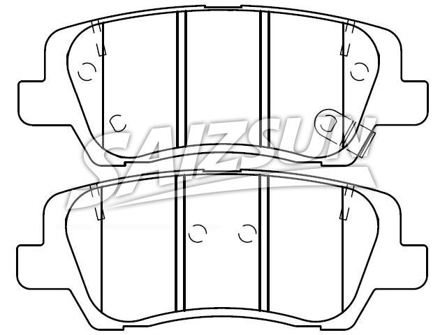 刹车片 Brake Pad Set:23275448