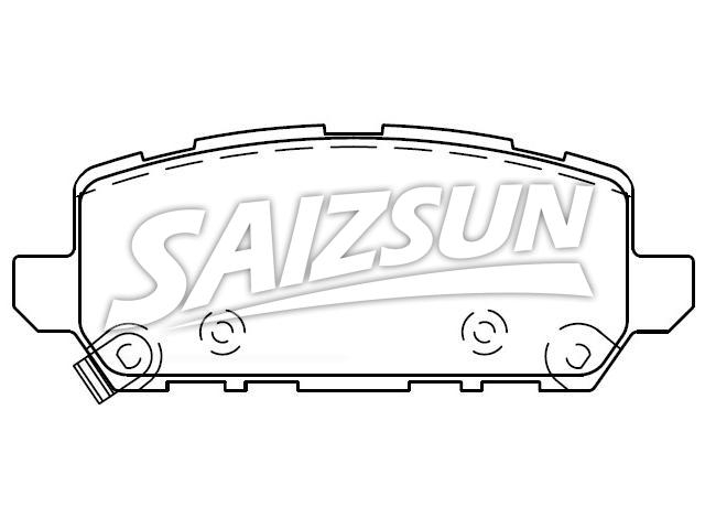 刹车片 Brake Pad Set:43022-T7J-H01