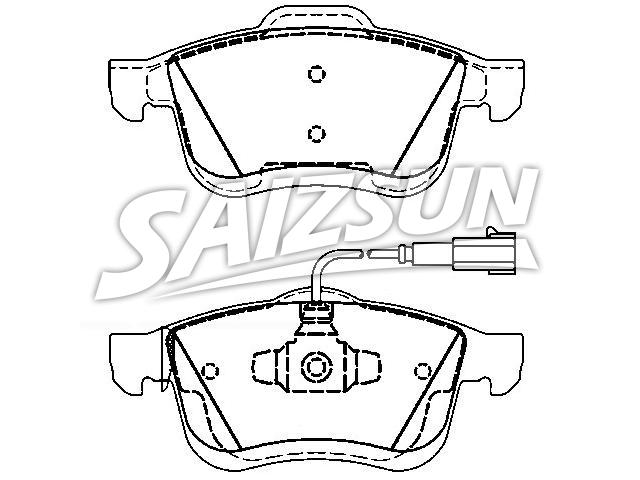 刹车片 Brake Pad Set:77364929
