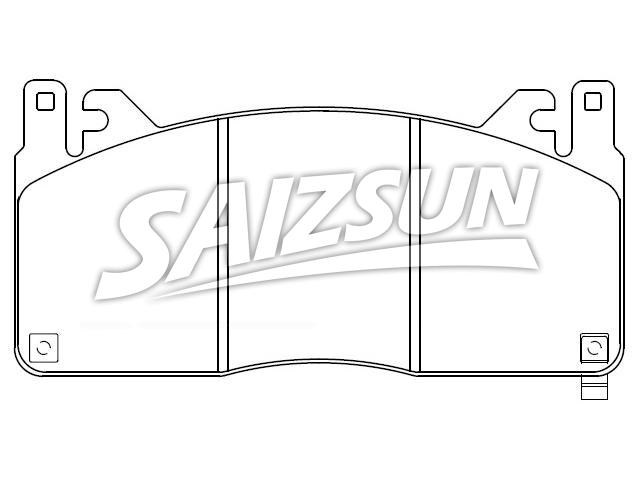刹车片 Brake Pad Set:FR3Z-2001-J