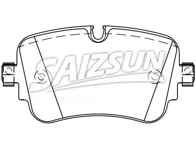 刹车片 Brake Pad Set:4M0 698 451 G