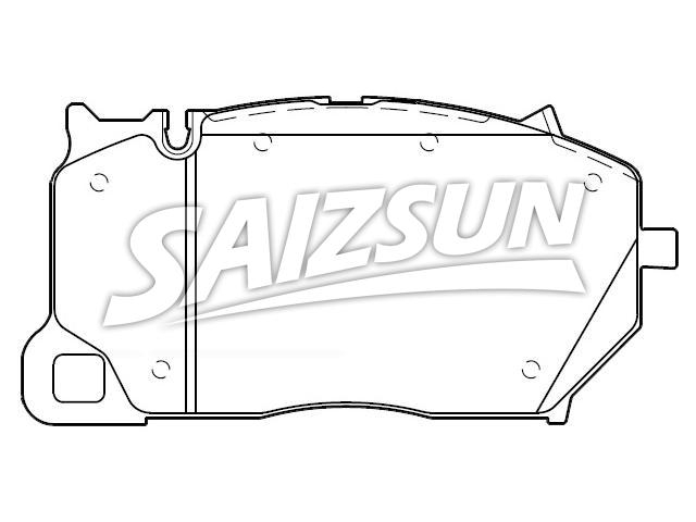 刹车片 Brake Pad Set:958.351.151.00