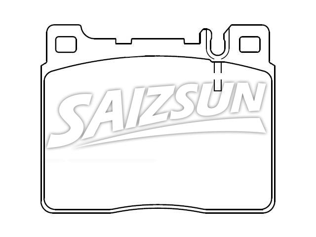 刹车片 Brake Pad Set:007 420 50 20