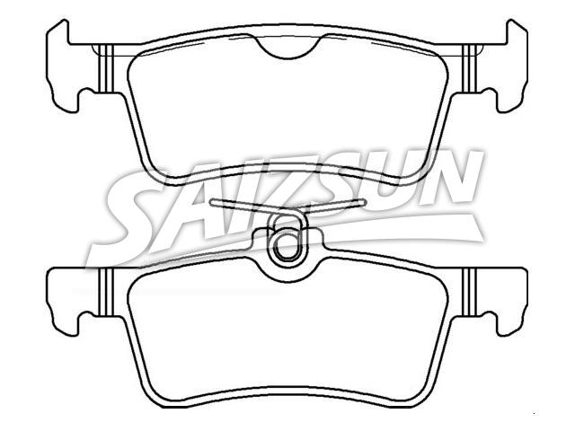 刹车片 Brake Pad Set:16 113 314 80